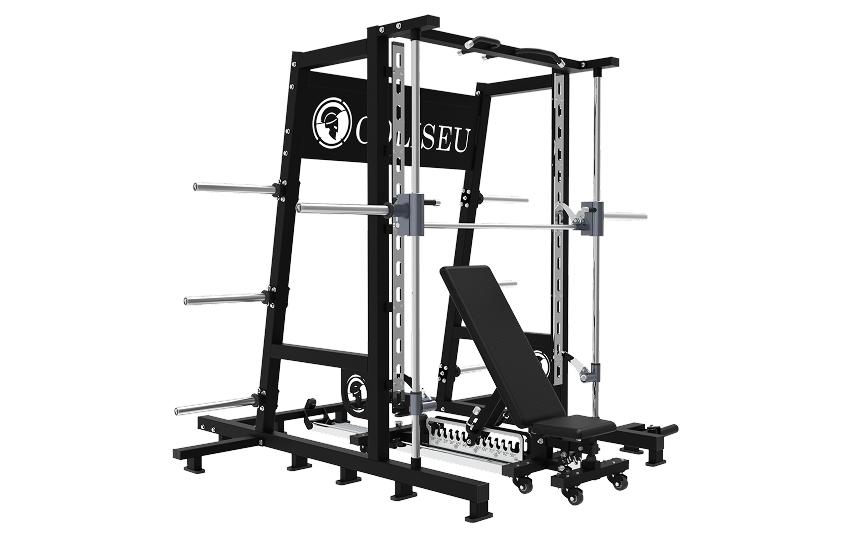 Smith Machine com Banco Regulável - Com Banco.1