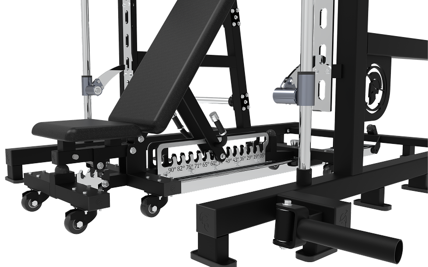 Smith Machine com Banco Regulável - Com Banco.3