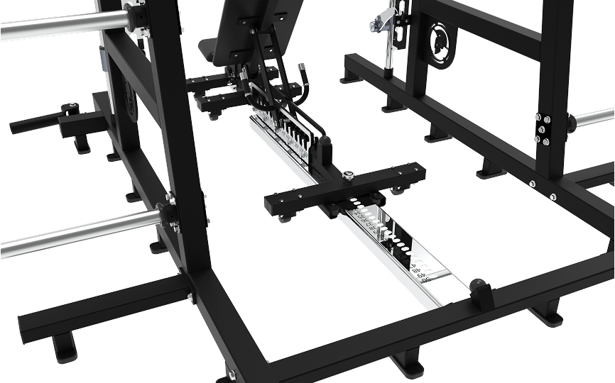 Smith Machine com Banco Regulável - Com Banco.5